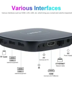 Set Top Box (STB) Q96 A1 iptv TV Box HD 4K